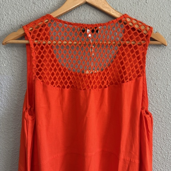 Sleeveless Cotton‎ Linen Dress Size Small Medium NWT - Picture 7 of 12